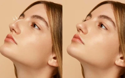 جراحی بینی استخوانی در مشهد + نمونه کار واقعی