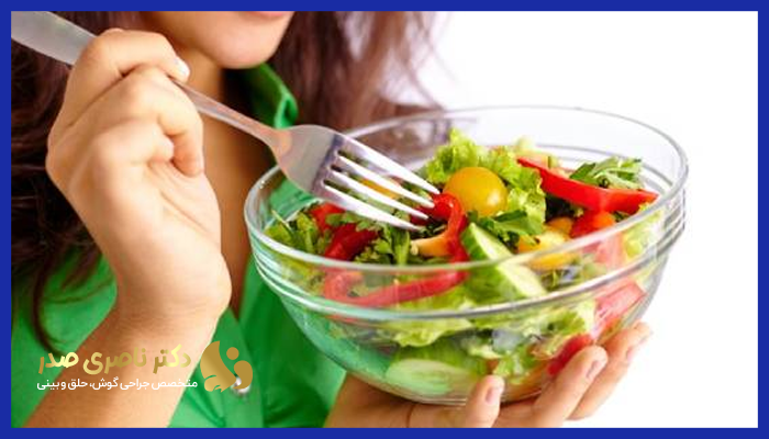 تغذیه بعد از جراحی بینی 