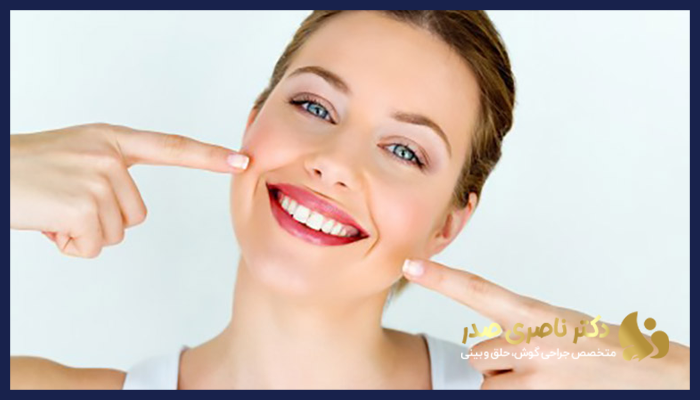 تاثیر خندیدن بعد از عمل بینی 