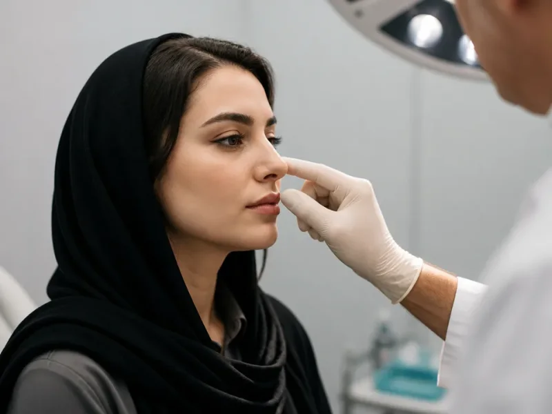 بینی1 جراحی بینی گوشتی در مشهد؛ از انتخاب جراح تا نتیجه نهایی عمل